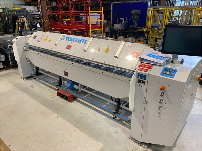 3ph rotary phase converters for metal forming - 2019-SCHECHTL-MAX-310-S-TOUCH-CNC-SHEET-METAL-FOLDING-MACHINE